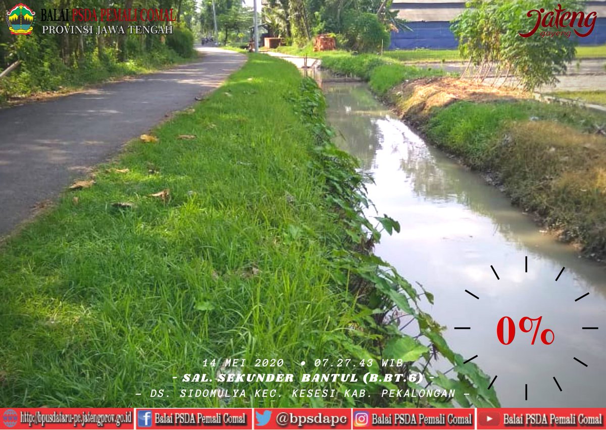bpsdapc's tweet photo. Kamis (14/5) Kegiatan babatan rumput Sal. Sekunder Bantul (https://t.co/zEUIQQsRQG.6) 
Korpokla Wil. Comal
#YukPakaiMasker 
#dirumahajadulu 

Desa Sidamulya
Kec. Kesesi 
Kab. Pekalongan
Petugas : Budi Setyo (PPA)

@dpusdatarujtg
@ekoyunianto1055
@erdete66
#JatengGayeng https://t.co/duy8vfr0UM