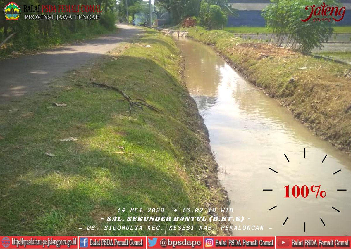 bpsdapc's tweet photo. Kamis (14/5) Kegiatan babatan rumput Sal. Sekunder Bantul (https://t.co/zEUIQQsRQG.6) 
Korpokla Wil. Comal
#YukPakaiMasker 
#dirumahajadulu 

Desa Sidamulya
Kec. Kesesi 
Kab. Pekalongan
Petugas : Budi Setyo (PPA)

@dpusdatarujtg
@ekoyunianto1055
@erdete66
#JatengGayeng https://t.co/duy8vfr0UM