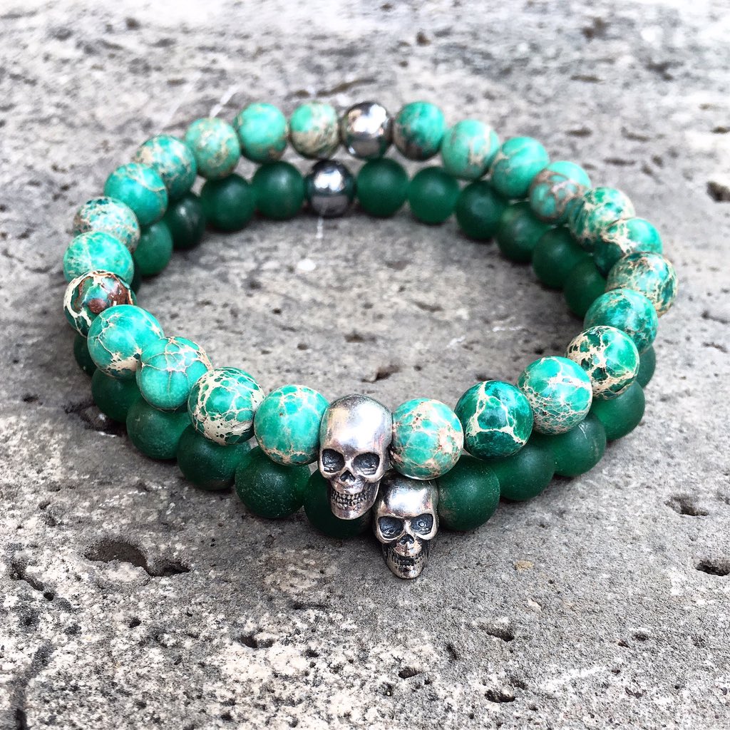 RomanStones's tweet image. Discover @RomanStones Made In Italy #silverskullbracelets #silverskulljewellery #skullbracelet #mensbracelets #romanstones_ #beadedbracelets #jewellery #jewelry