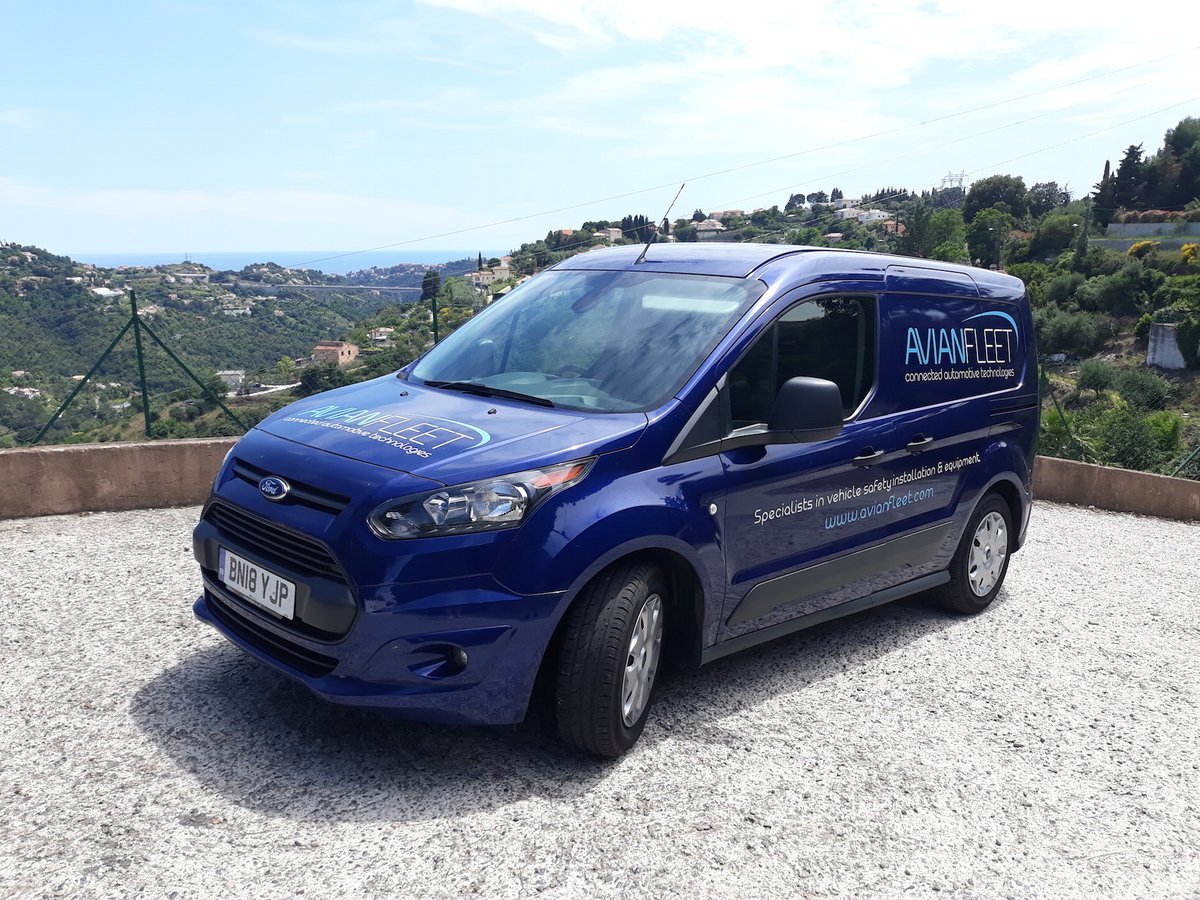 avianfleet's tweet photo. A year ago our @avianfleet team were touring France project mapping fleets of vehicles. Whilst we're not there today, we're OPEN for business here in the UK. Serving our fleet &amp; insurance customers, call us on 0330 024 8830 to get in touch. #fleet #installation #telematics https://t.co/zuapP7HmQS