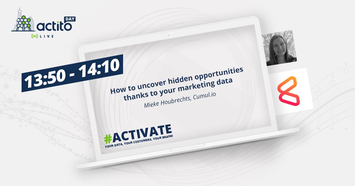 Na de sterke presentatie van Deutsche Bank laten we het woord weer aan één van onze partners. Dit keer komt <a href="/cumul_io/">LUZMO</a> aan de beurt, experten in datavisualisatie. Zij leren je hoe je wijs raakt uit al je data en deze kan gebruiken om te groeien. Tot zo! bit.ly/2JRgiZj