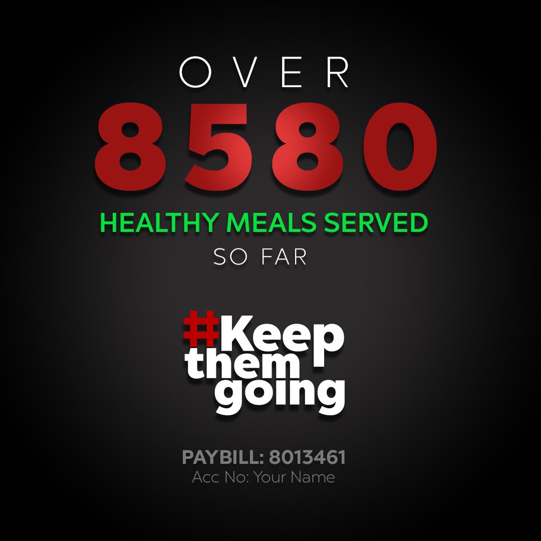 Thousands of meals delivered so far to frontline workers, with your help. Asante Sana! Your generosity has inspired us to go a step further. Join us as we deliver even more meals to vulnerable communities. #KeepThemGoing @OfficialJMbugua @gina_din @PhilipOgola @FareedKhimani