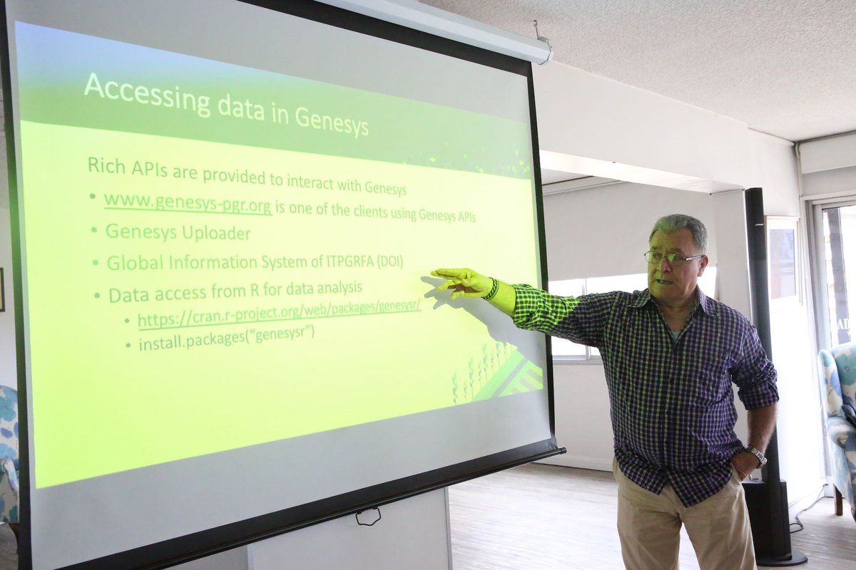 CropTrust's tweet photo. In 2019, two GOAL workshops were held on IT practices and data managements in #genebanks, the first in Vietnam and the second in Uruguay.
https://t.co/Q4qaLNaUdL
#CTAR2019 #annualreport #croptrust #cropconservation https://t.co/T0RqUdISBJ