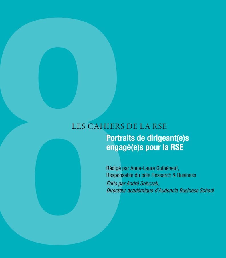 #Lecture La chaire RSE d'<a href="/audencia/">Audencia</a> vient de partager son Cahier #RSE n°8 rédigé par @AlgLaure : Découvrez 9 portraits de dirigeant.e.s engagé.e.s 
buff.ly/3bog6Mt
#Valeurs #engagement #parcours #inspiration