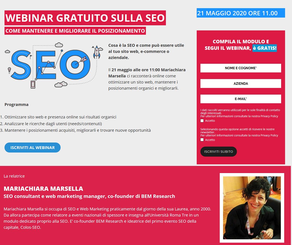 uale75's tweet photo. Il 21 maggio alle ore 11 terrò un #webinar #SEO gratuito con Net Evolution. Parleremo di come ottenere e mantenere la giusta visibilità sui risultati organici del motore di ricerca https://t.co/i3TVjej5uR https://t.co/qYThUHsLd9
