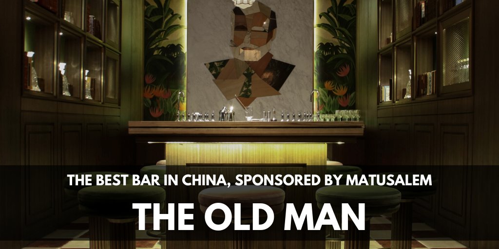 50BestBars's tweet photo. The Best Bar in China 2020, sponsored by Matusalem, is The Old Man in #HongKong. #Asias50BestBars #China @WeAreMatusalem https://t.co/t4I6yzjANS