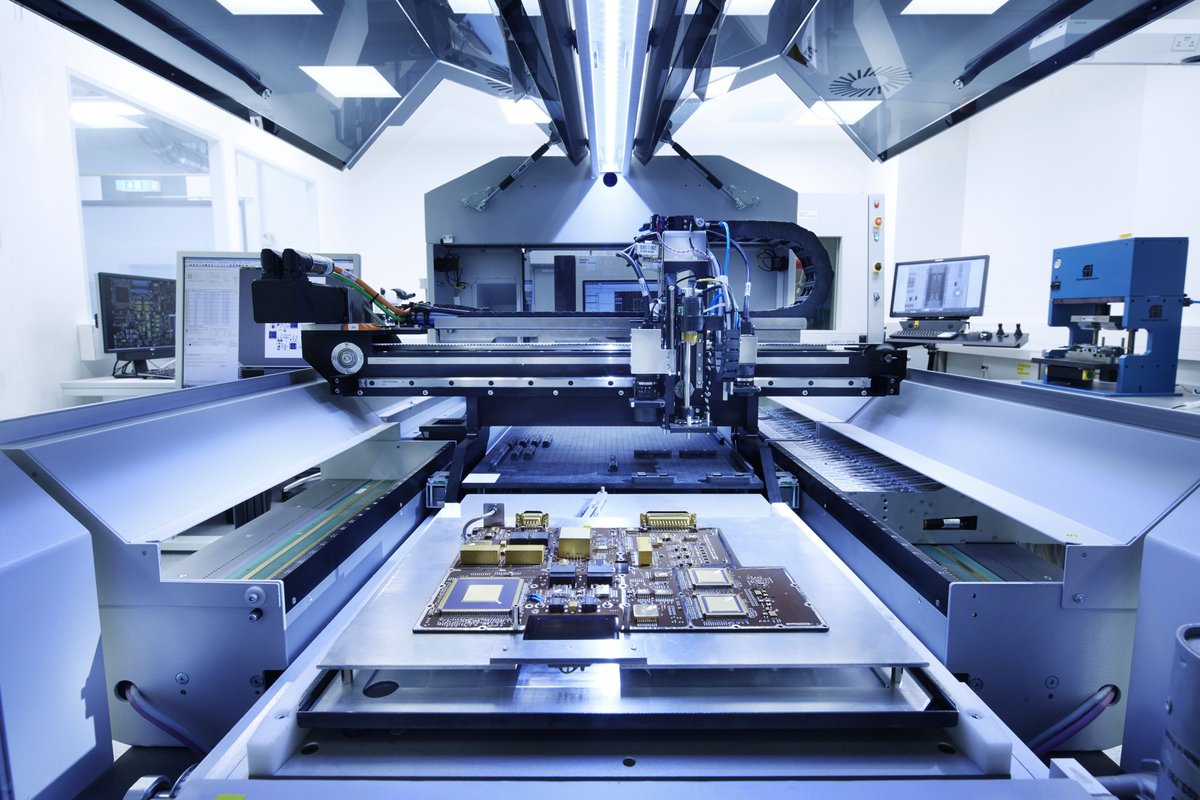PeterGuggenbach's tweet photo. We have a lot to offer for constellations. Our new electronics products specifically meet the needs of satellite constellations – with high volumes, lower cost, on-time and on-quality delivery. Find out more: https://t.co/HMdFli84Hs https://t.co/vwEQYRnnJU