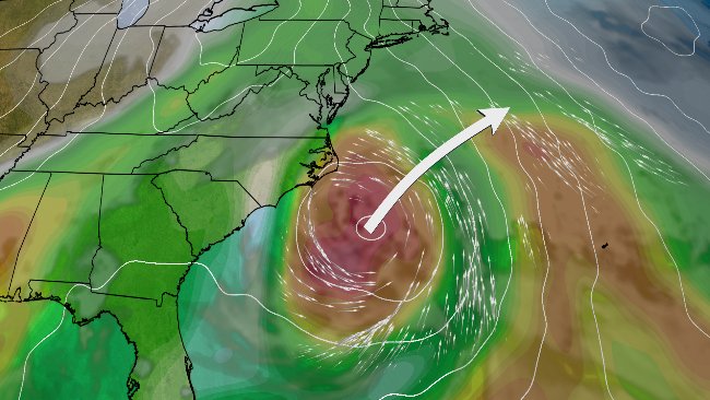 weatherchannel's tweet photo. A subtropical depression or storm is expected to form this weekend off the Southeast coast. Here's what you need to know. https://t.co/kXkbbne0mo https://t.co/8wTbA5wHsF