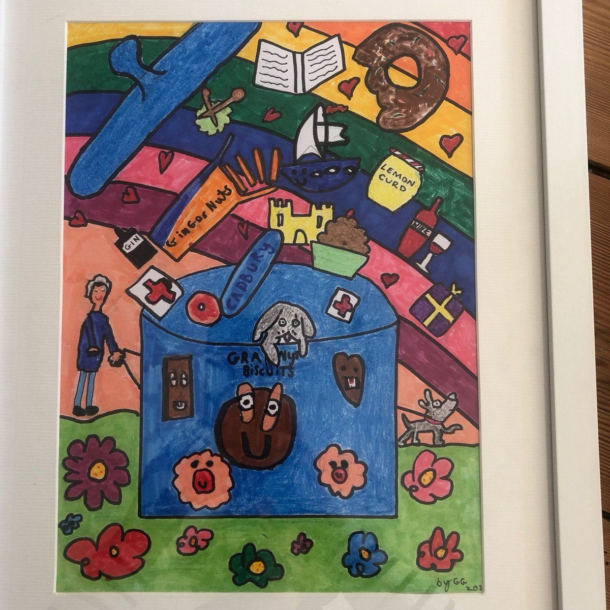 DunhurstGroups's tweet photo. Beautiful work from GG in G1R who has created this colourful canvas entitled 'Everything about my Granny' as a present during his HHH time. @DunhurstSchool @DunhurstArts #HeadHandHeart #DunhurstAtHome 🖌️🎨 https://t.co/ivrorm7kmJ