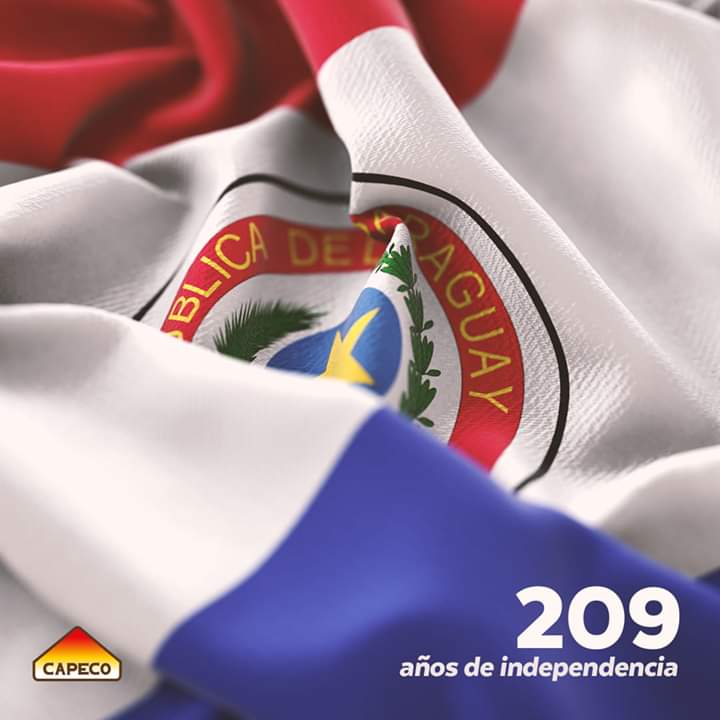 capecopy's tweet photo. ¡Feliz día de la independencia🇵🇾! 
Hoy engrandecemos nuestra nación, en memoria de aquellos valerosos hombres y mujeres que lograron la gesta heroica, con trabajo, esperanza y desarrollo. https://t.co/Jv2b50X51w
