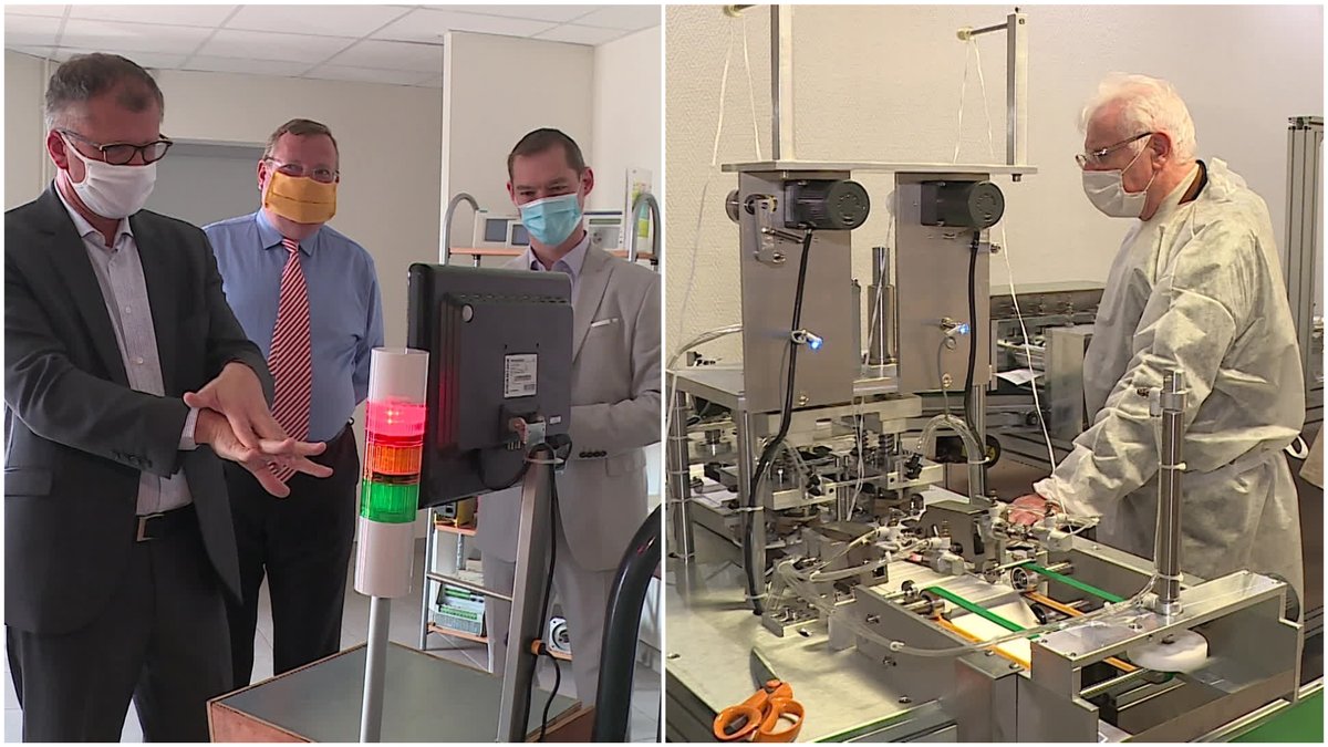 France3CA's tweet photo. #coronavirus : des #entreprises ardennaises se reconvertissent pour lutter contre le virus, leurs commandes explosent #Ardennes #Economie @Prefet08 @cci_ardennes @regiongrandest @ars_grand_est 
https://t.co/EPq7A7wgE0 https://t.co/wN8paR7rX4