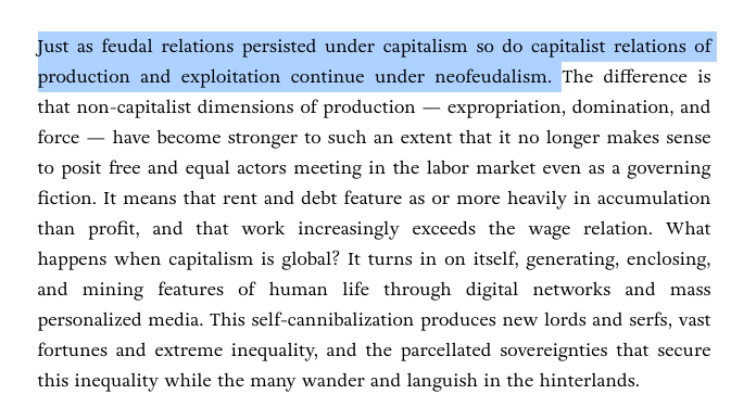 again, this is why the concept of Monopoly capitalism and imperialism are useful - finance capital had become ascendant and thus was no longer directly reliant on commodity production. instead banks regulated and direct the flow of capital to monopolies