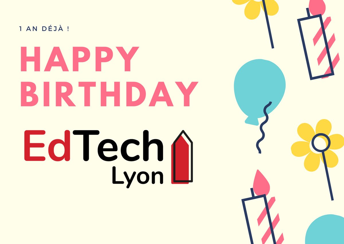 inokufu's tweet photo. Il y a 1 an, les acteurs EdTech de la région lyonnaise se sont réunis pour former EdTech Lyon.

La quête est encore longue mais nous sommes heureux de construire l’avenir de l’apprentissage en aussi bonne compagnie !

#EdTechLyon_1andéjà #edtechlyon

Happy birthday @EdTechLyon ! https://t.co/eWEOdOxToV