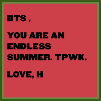  #WatermelonSugar: BTS edition — a cute thread