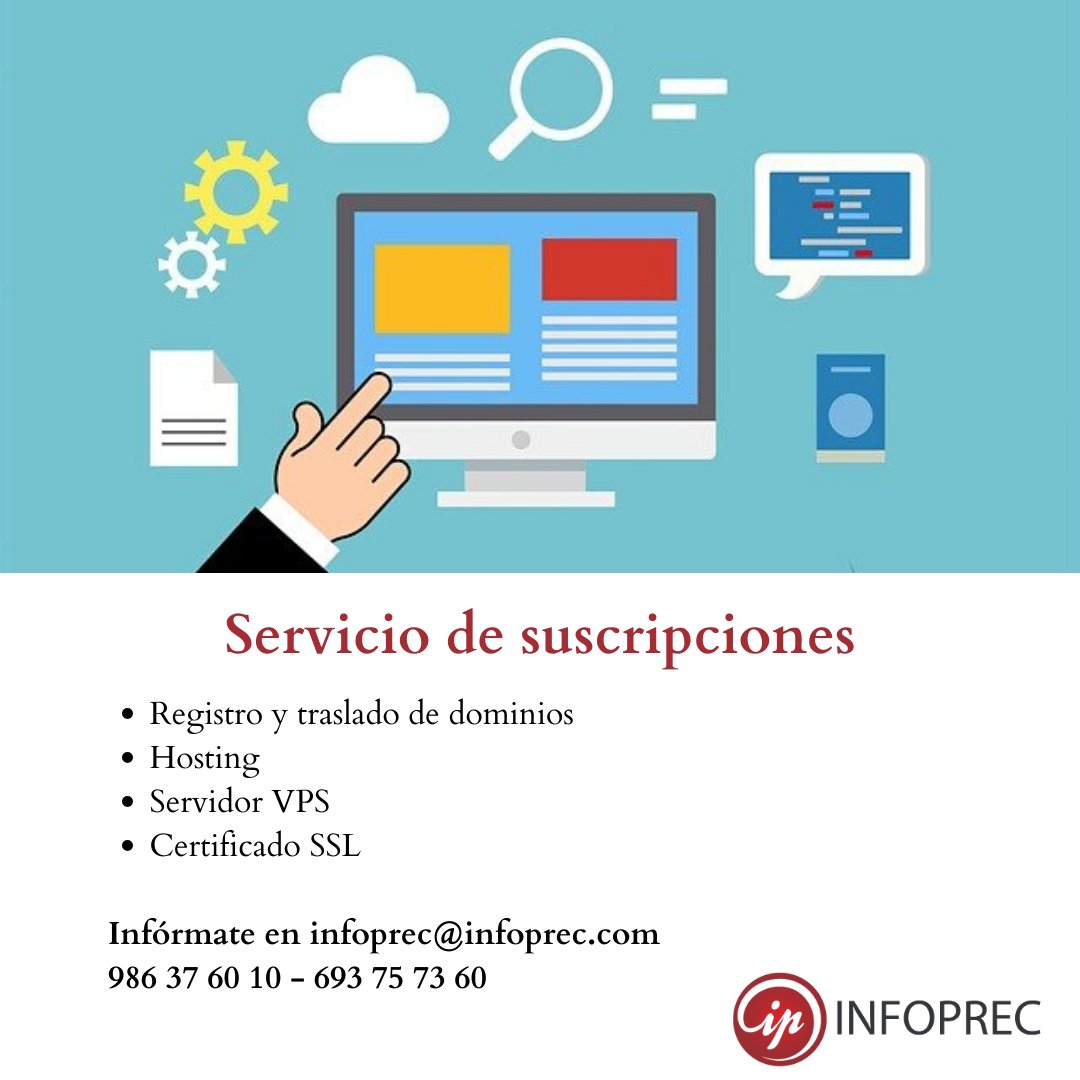 InfoprecVigo's tweet image. 🔝En Infoprec también ofrecemos servicio de hosting y servidores🔝
Contáctanos para más información:
📧infoprec@infoprec.com
☎️986 37 60 10 - 693 75 73 60

#infoprec #hosting #servidoresweb