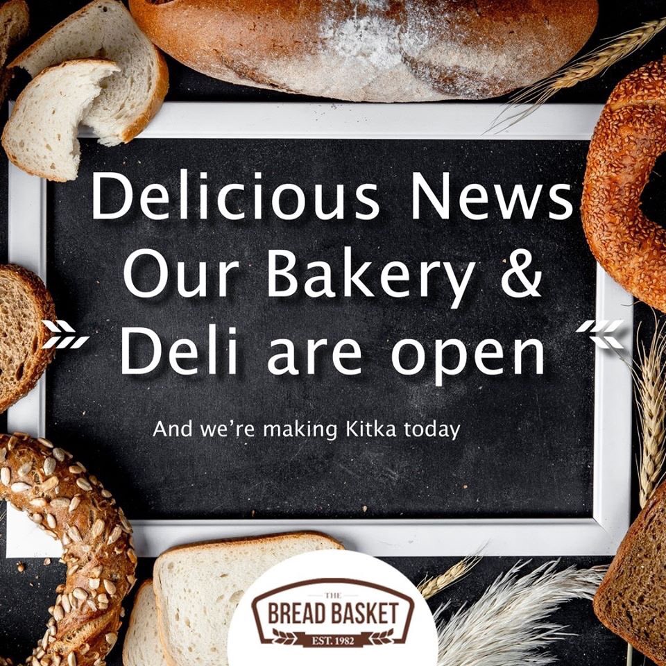SandtonCity's tweet photo. Did you hear the good news? #TheBreadBasket is open! Get your baked and deli goods or groceries. They’re also making some yummy Kitka bread.
Call them on 011 783 9053 - deliveries within Sandton City. You can also find them on Uber Eats. https://t.co/xSy3xp1Zz6