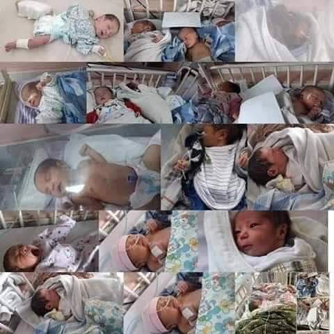 _SJPeace_'s tweet photo. ISIS stormed a maternity hospital killing over 50 newly borns and their mothers in Kabul, Afghanistan 💔

Victims were hazara Shia MUSLIMS

The first image is of a mother who landed securing her baby after both were shot 🥺😭

Remember this next time anyone equates ISIS to Islam https://t.co/WV4JZI55r6