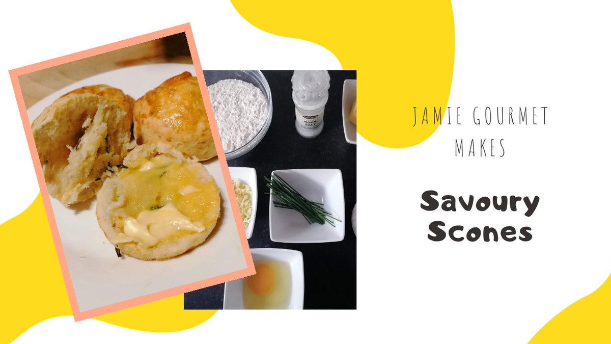 JamieGourmet's tweet photo. Inspired by watching The Great British Bake off Stand up to cancer I've made savoury scones for this weeks video! They're so quick and easy to make! And delicious with Soup!https://t.co/RXHdlOv6PQ  #GBBO #SU2C #savouryscones #baking #childrensbaking #lunch #lunchrecipes https://t.co/jooMZq69fx