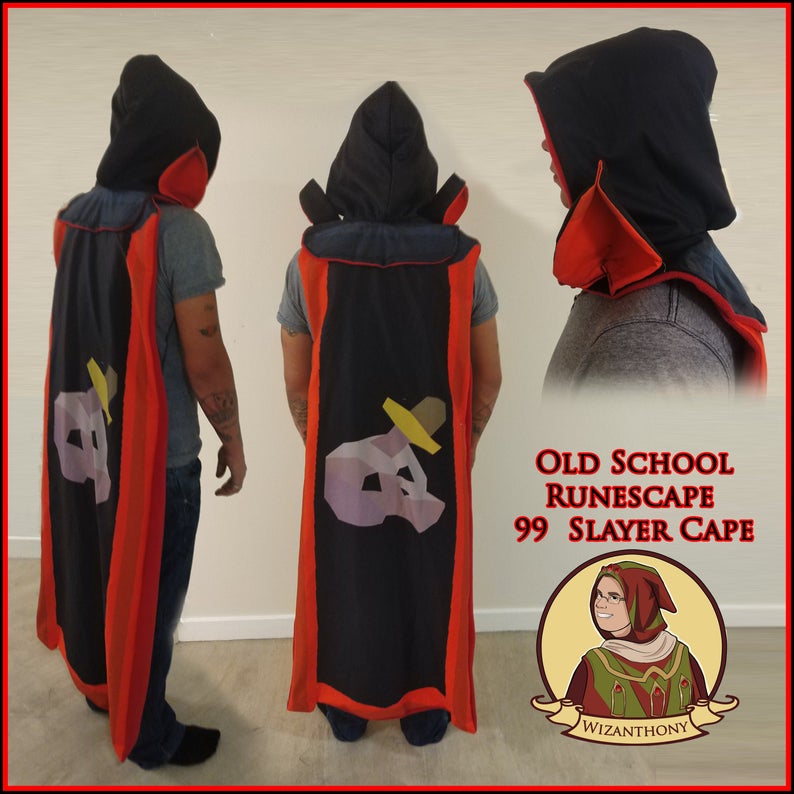 WizanthonyRS's tweet photo. Thanks for the kind words! ★★★★★ "My brother loved it! Hung it up on the wall and it looks so cool!" kyle s. https://t.co/c7aj7uyliY #etsy #clothing #costume #runescape #cape #printedcape #osrs #99cape https://t.co/ndqGG86ntO