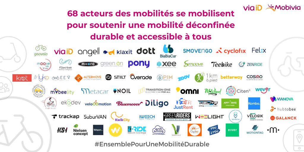 ✍️ #BlaBlaCar s’engage &amp; signe l’Appel des acteurs de la mobilité. #EnsemblePourUneMobilitéDurable

C’est à nous, acteurs des mobilités, d'apporter une #mobilité déconfinée, durable et accessible à tous.

Pour découvrir &amp; signer nos 5 mesures phares : lnkd.in/dvf_iiS