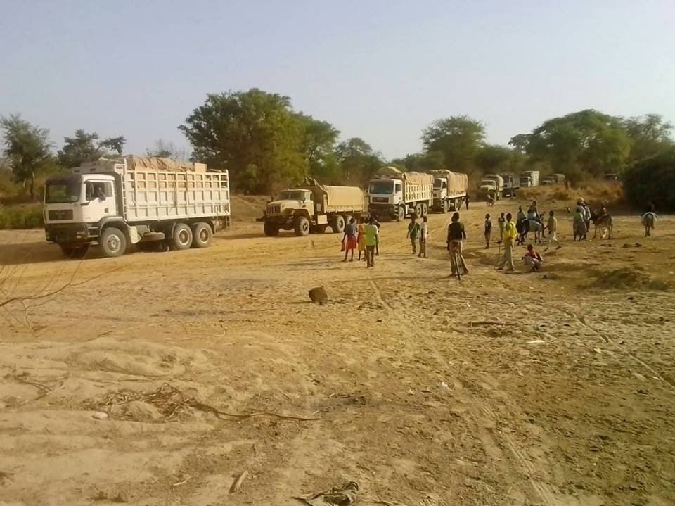 Photos purportedly of Russian PMC Ural-4320 trucks in CAR from the summer of 2018. 5/ https://vk.com/milinfolive?w=wall-123538639_1451699