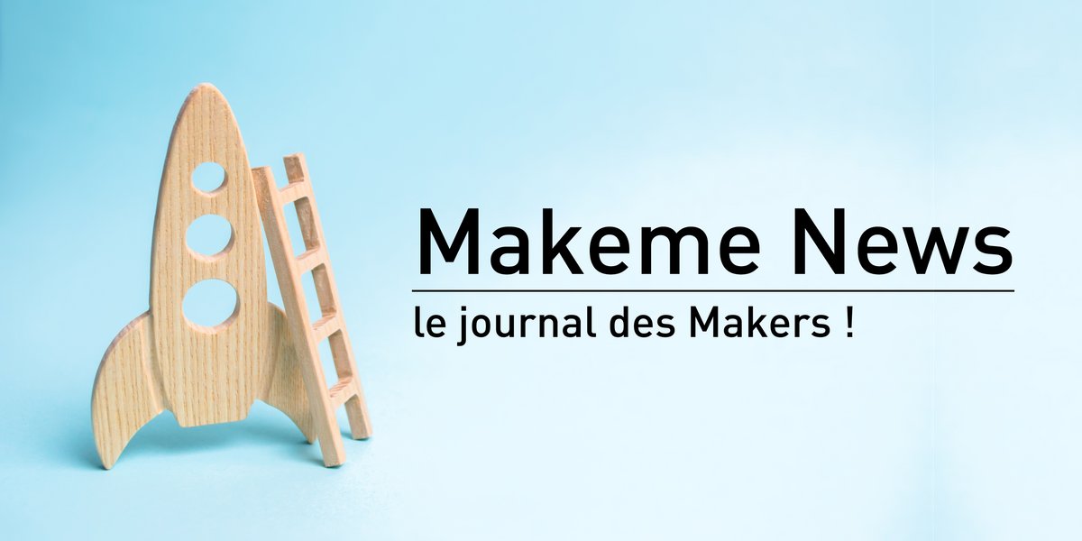 Makemefamily's tweet photo. Découvrez Makeme News #63 > #Portrait @maker_qb #MakersForLife @Makair_fr, #Event #WimbledonArtFair @WimbledonArt, #Financement #Lhistoiredelinformatique #Programmez @ululeFR, #Tuto #ThermomètreInfrarouge @wiki_fab, #Lecture #Lagravuresimple #ÉmilieAizier
https://t.co/0H6i4wdW8S https://t.co/EvH7chZhUK