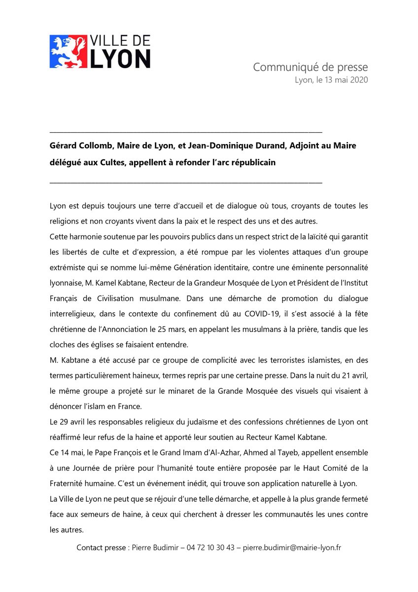 Grande Mosquée Lyon tweet media