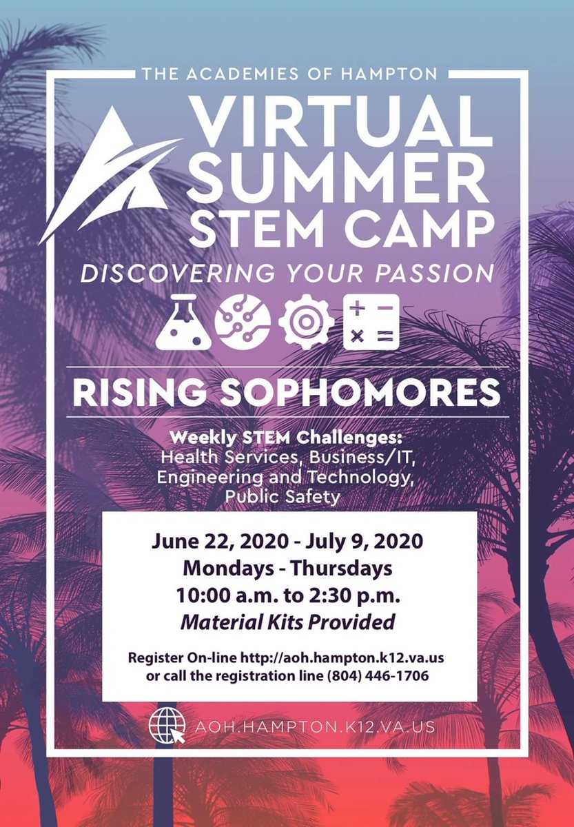 ariceBHS's tweet photo. @BHSOfficialHCS is pleased to take part of the Academies STEM Summer Camp!! Register your rising sophomore today!!! https://t.co/xXWtg1tA0u