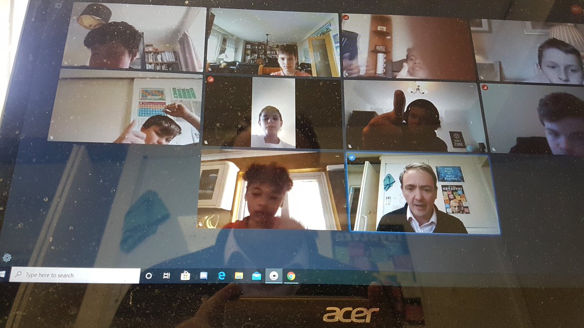 saintmonicas's tweet photo. Great to see lots of Old Vic boarders in roll call today. Big news: our most prolific gamer, Joe, has been challenged by the Housemaster to a POG challenge. We each have to record our best player of the game video and the boys will vote for the best player. #JMchallenge https://t.co/j49PdSv9xs