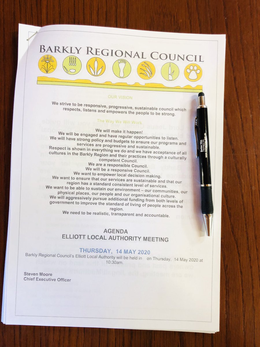 SteveEdgoMLA's tweet photo. The Director of Operations and I attended the #Elliott Local Authority today by videoconference. Thank-you to everyone that participated including #AmyBlair from the #BarklyBackboneTeam and thanks to #ShelleyMcDonald and all of the Staff at Elliott for organising today's meeting. https://t.co/7Wge56vYsO
