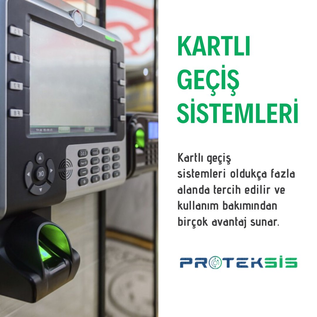 Kartlı Geçiş Sistemleri
Personelinizin giriş ve çıkışlarını hızlı ve hatasız sağlayın!
Detaylı bilgi ve iletişim için; proteksis.com.tr 0534 635 24 10

#proteksis #yangınalarmsistemleri #bosch #hırsızalarmsistemi #güvenlik #kartlıgeçişsistemleri