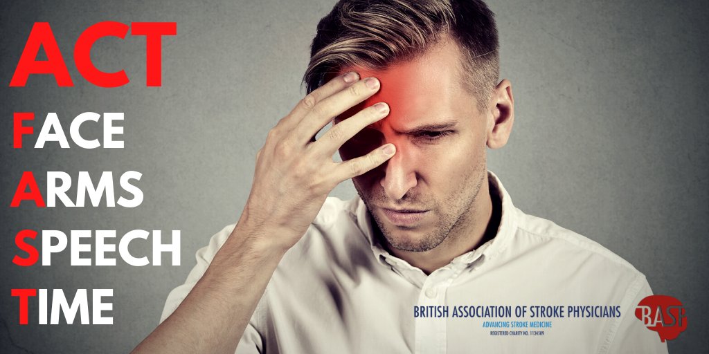 BIASPstroke's tweet photo. If you think you or a family member are suffering symptoms of a #stroke you must Act FAST! Spot a stroke: Face Arms Speech Time to call 999! #HelpUsHelpYou https://t.co/1cjFIGkCYj @NHSEngland @Deborah71247971 @Shahed_Ahmad @TheStrokeAssoc @GeriSoc @RCPLondon @RCollEM @ABNTrainees https://t.co/nx5DkmvnyU