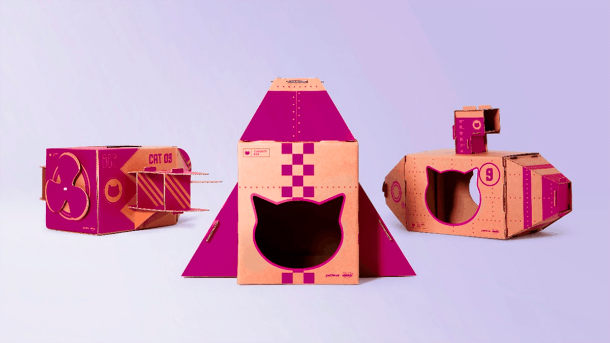 Whiskas vous permet de recycler ses emballages en carton en jeux pour votre chat

Plus d'infos : bit.ly/2Z1jBG9
