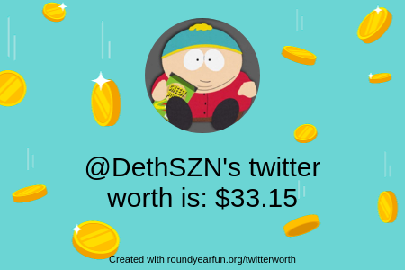 My Twitter worth is: $33.15

Find yours with clockurl.co/key/twitterwor…

⠀