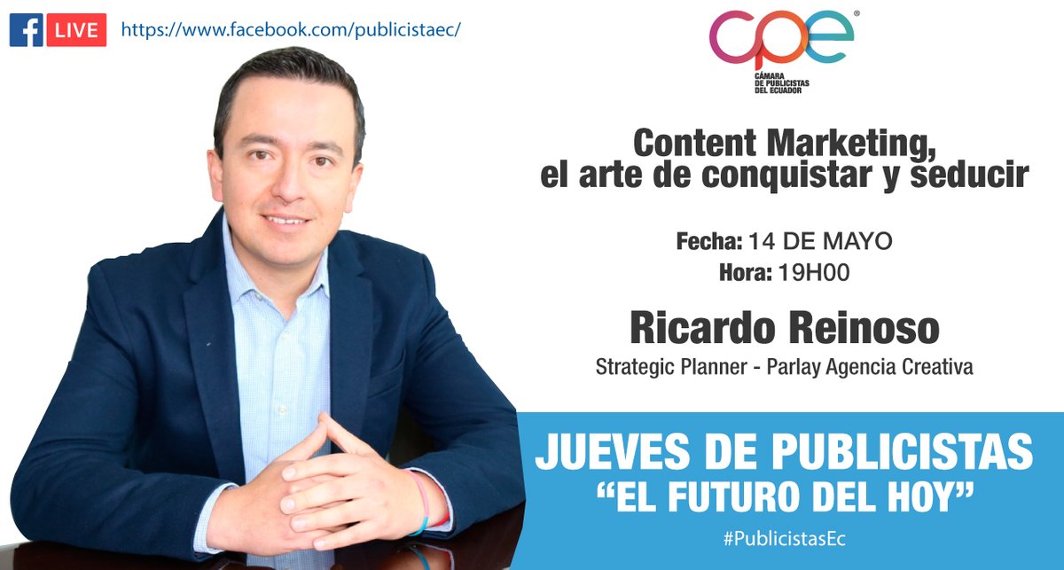 publicistaec's tweet photo. HOY 📍TALLER GRATUITO PARA TU NEGOCIO O EMPRENDIMIENTO - Aprendamos a generar contenido de valor - https://t.co/S8fr2DqgiY https://t.co/KFNr6W9GjA