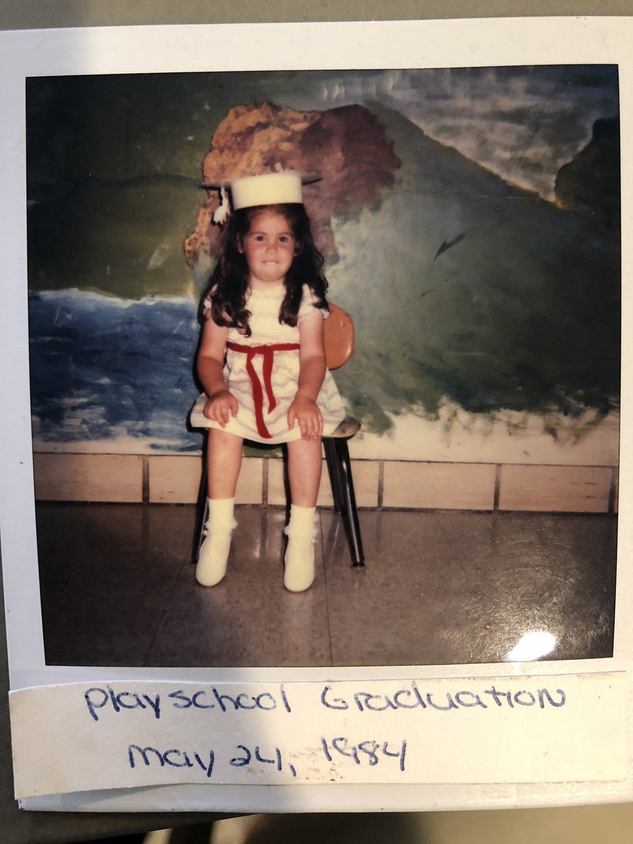 jambardj's tweet photo. Throwback to my very first graduation circa 1984. @PHSClassof2023 @PLVBlueDevils @MrCarlRJohnson @PHS_MS_WELLS #ThrowbackThursday https://t.co/lf51bQ8EKV