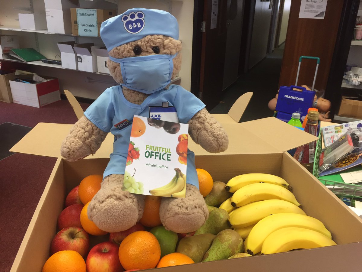 #ThankYou @fruitfuloffice for this lovely donation of #fruit. All of the #nurses & #doctors are extremely grateful for these #healthy snacks which we have enjoyed! Thank you #FruitfulOffice we are touched that you thought of us! 🍏🍐🍊🍌🍎 #Tooting #NHS #Food #ThursdayThoughts