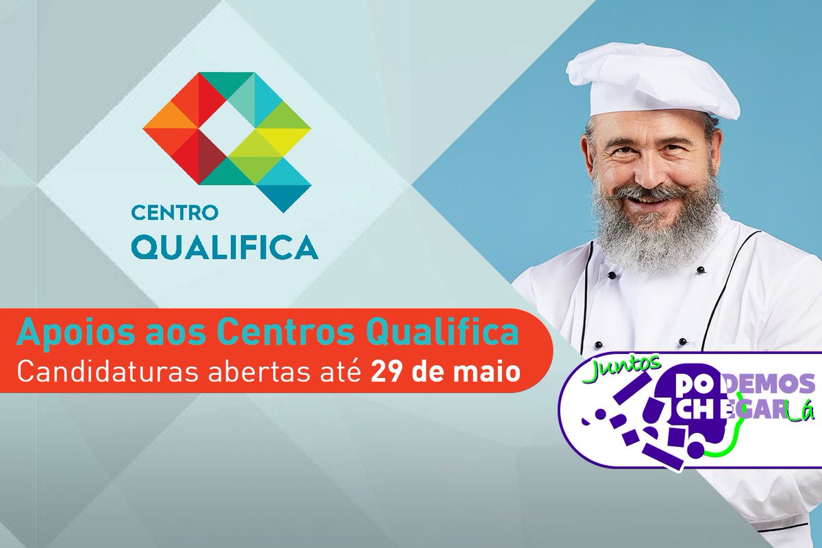 poch2020portuga's tweet photo. Está aberto concurso para apresentação de candidaturas dos novos Centros Qualifica, até 29 de maio. Saiba mais em https://t.co/Z7PbFC5RlM
#centroqualifica #programaqualifica #portugal2020 #capitalhumano #fse https://t.co/6EdNat28Vp