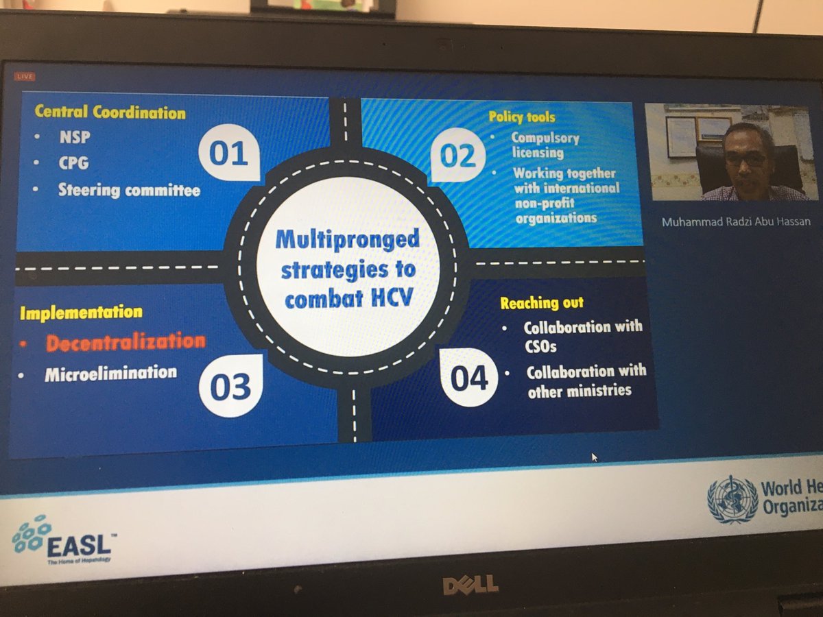 Nice to see #microelimination forms a central part of Malaysia’s #HCV elimination strategy. ⁦@JVLazarus⁩ ⁦@EASLedu⁩ ⁦@ProfJohnDillon⁩ ⁦@mcolombo46⁩ ⁦@MarkThursz⁩