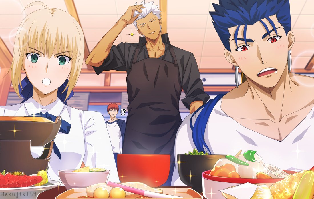 Fate アーチャーの今日のご飯 の爽やかな表情が良いwww Fate アーチャーの今日のご飯 の爽やかな表情が良いwww