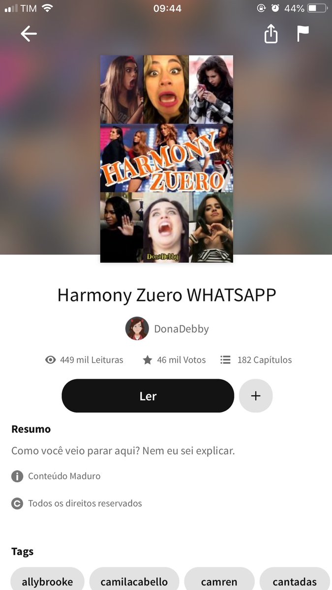 HotCamren_'s tweet photo. Comece o dia lendo o “Harmony Zuero”, minha fanfic de comédia do Wattpad. Acesse https://t.co/WaffObEEBg https://t.co/KA1z4gtMZA