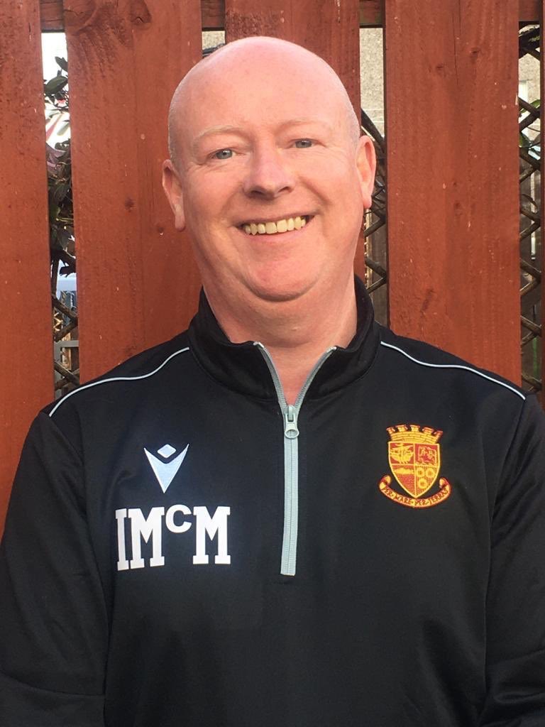 Saltcoats Victoria FC on Twitter "Our Manager Iain McMillian https//t