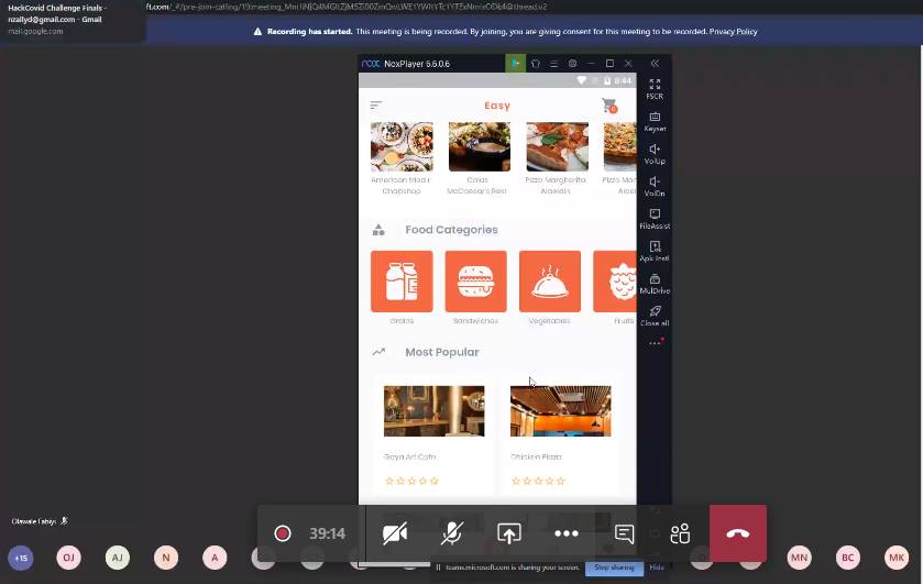 hackweakend's tweet photo. #Hackcovidchallenge Finals already on.
2. BlueSky Tech: Presenting Mobile eCommerce System
@haifabensa @rachelonamusi @malik22 @msnjie @DrammehMariyam @gerocare_dr @SallahBabou @martinrlabbe @raimund_moser @msnjie @ubongudoh @berangillen @miss_jallow @yepgambia @ITAGGambia https://t.co/aN1olQMrIg