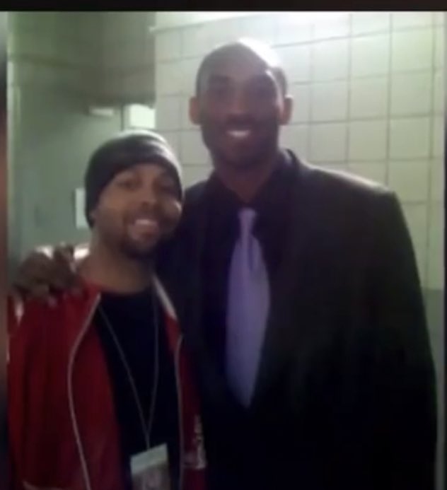 I was going through a rough patch in my life at this time. Kobe calls my phone out of nowhere tells me to meet him after the game. I told him I wasn’t doing well. He tells me “get your ass” up and meet me after the game. A year later I built my own training academy with 200 kids.