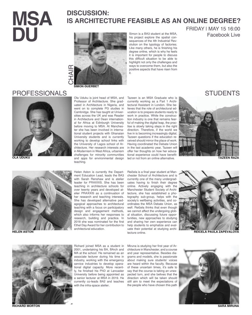 We are excited to announce our fantastic discussion panel! Be sure to tune in tomorrow and share your opinions and questions in the comments!