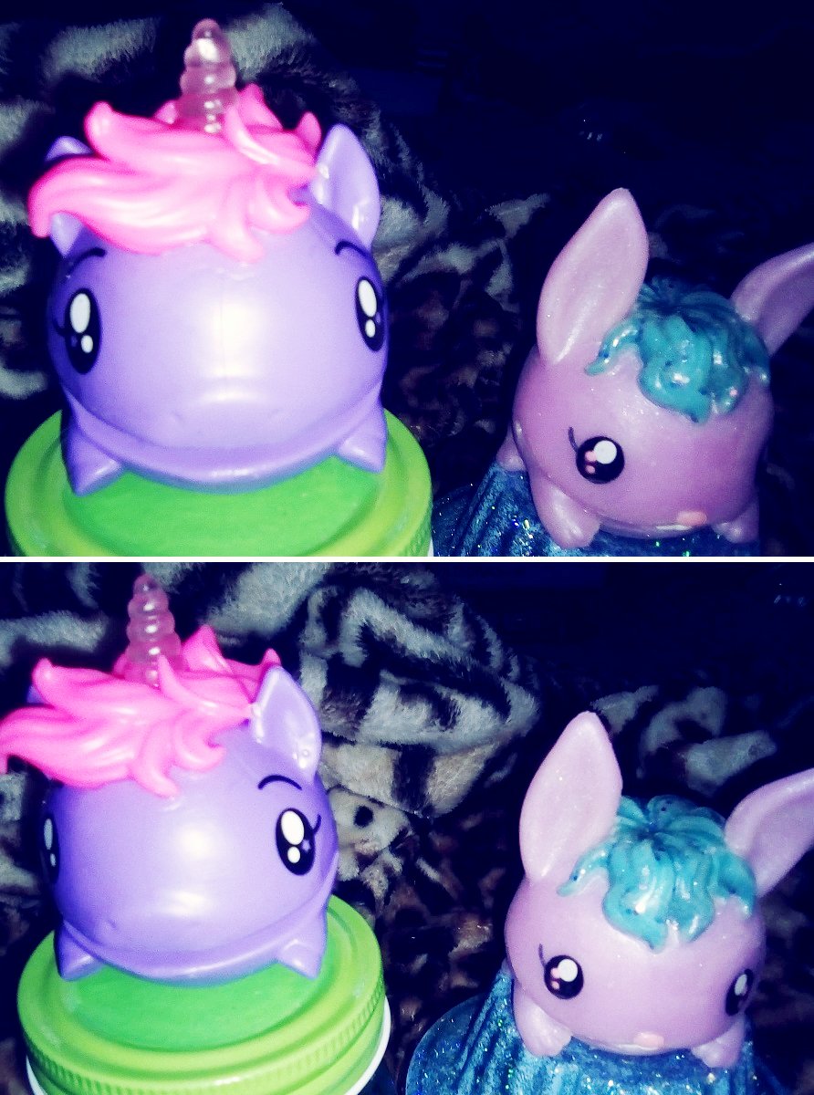 Miichel701's tweet photo. #numnoms #randomtoys #tentaclekitty #amethyst #purple #dinosaur #pooparoos #cereal #snackables #kawaii #octonauts https://t.co/ubjL79yZVH