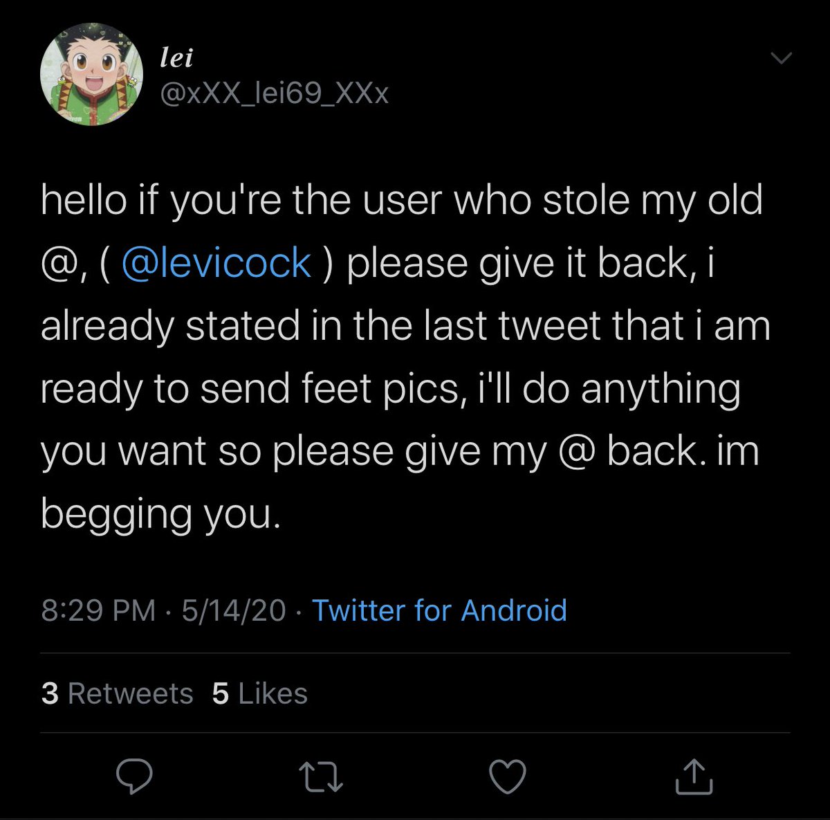 coIumba's tweet photo. "please give my @ back" a lei x reader au

where you stole lei's @ and she pesters you to give it back. after endless bickering, lei realizes that not only did you still her @ but you were beginning to steal her heart. https://t.co/KVA07aZ6Iw