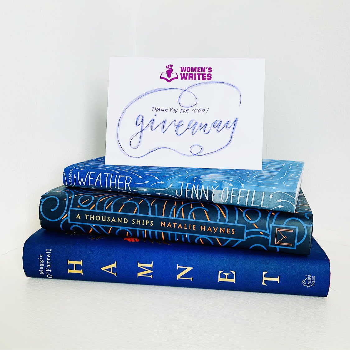 OurWomensWrites's tweet image. ⭐️Celebrating 1000 Followers⭐️

We are giving away:
👏All three of these books
👏A three month members book subscription
👏1 YEAR online membership

All you have to do is:
📚 Like &amp;amp; RT this tweet!
📚 Tag 1 friend, author, book shop, or publisher!

Close 21/5!