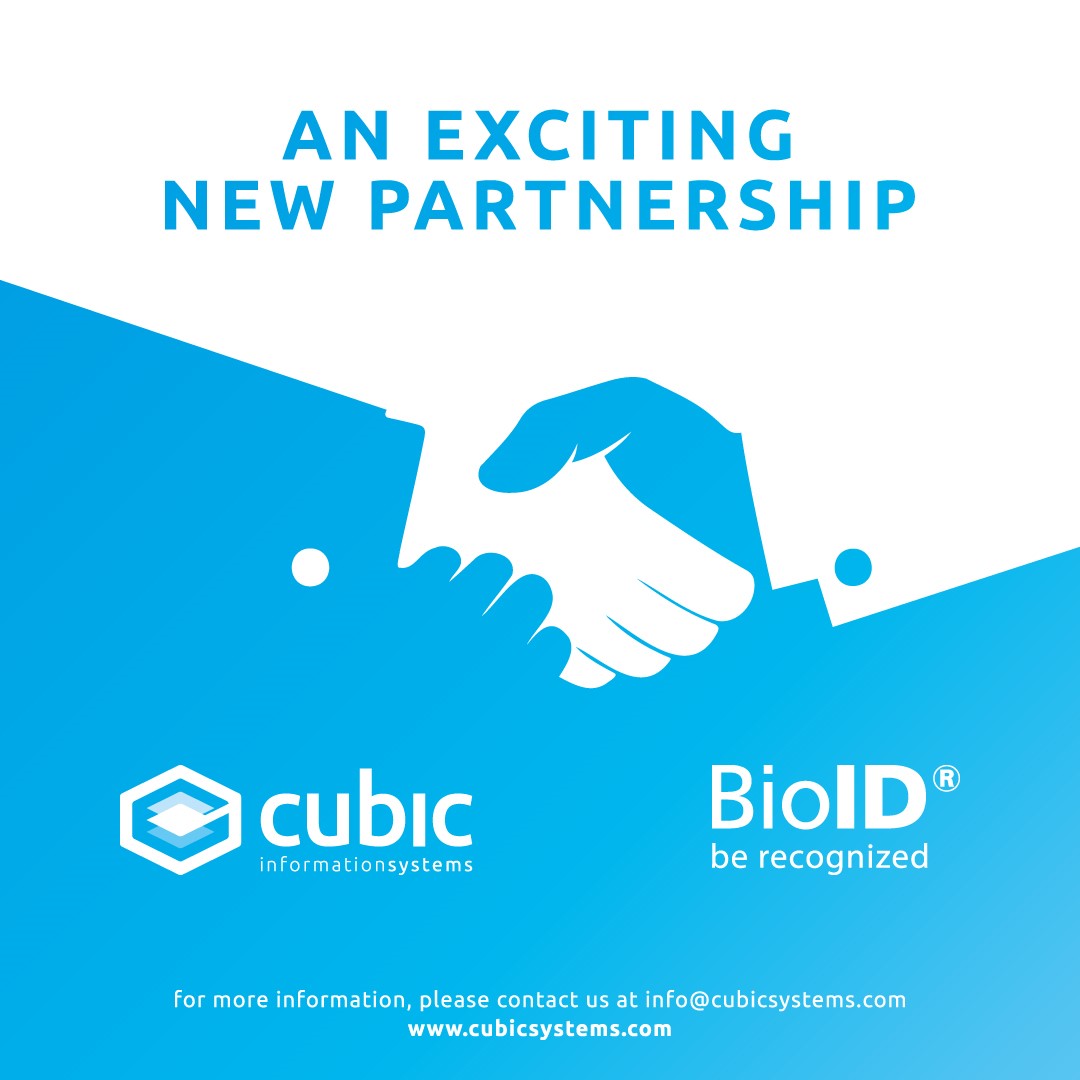 info_cubic's tweet photo. Cubic Information Systems now collaborates with BioID for delivering a comprehensive KYC on-boarding solution for the fin-tech industry. BioID Photo-verify completes Cubic’s forward-looking solution that addresses the banks’ need for remote identity verification. https://t.co/7fb5puRbbK