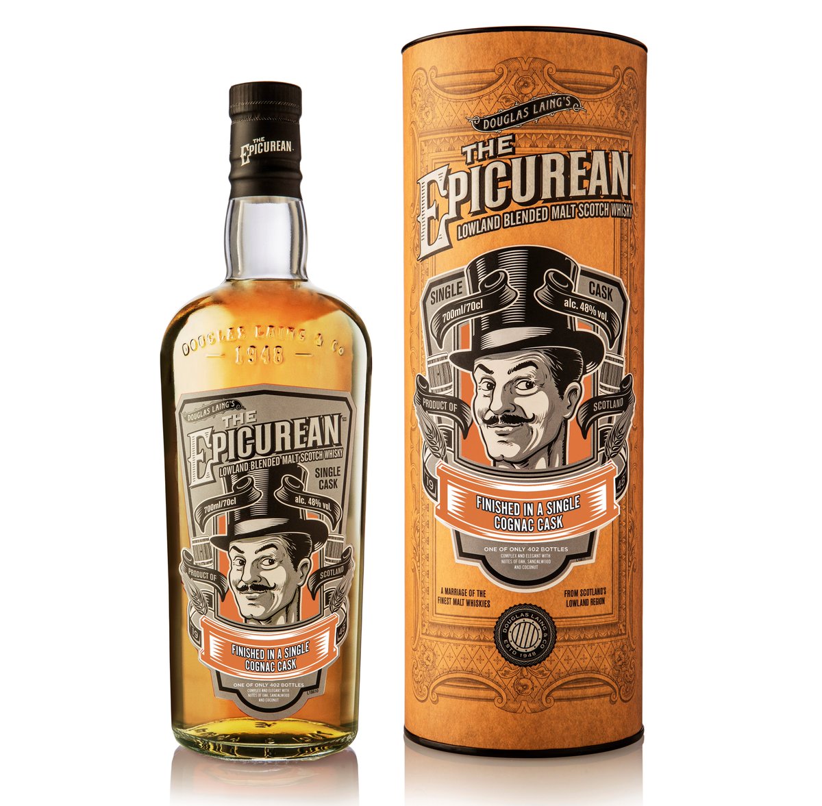 Douglas Laing launches new Cognac finished Epicurean expression: thewhiskybusiness.com/2020/05/dougla… <a href="/DLaingWhisky/">Douglas Laing</a> #scotch #whisky #news